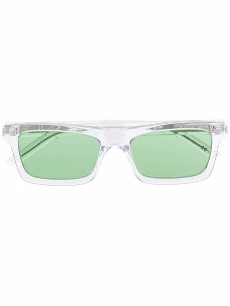 Saint Laurent Eyewear солнцезащитные очки в квадратной оправе