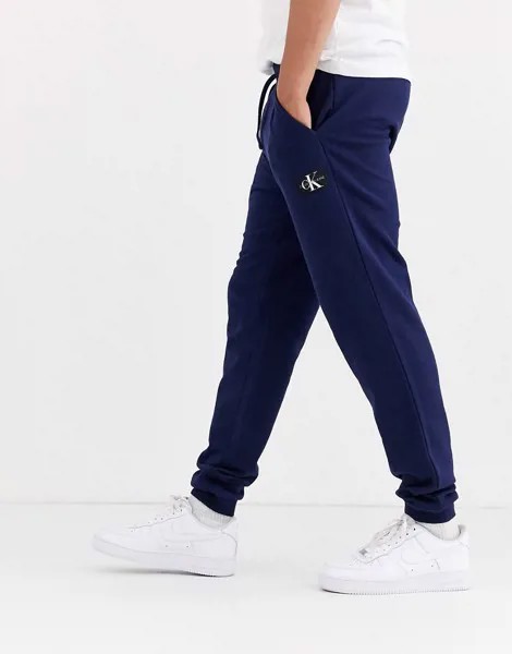 Джоггеры Calvin Klein Jeans indigo-Темно-синий