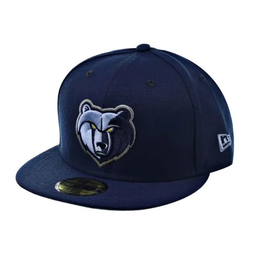 Мужская приталенная шляпа New Era Memphis Grizzlies 59Fifty синяя