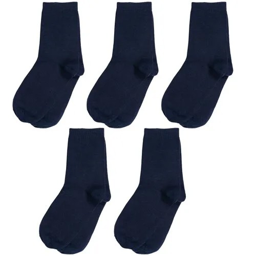 Носки ХОХ 5 пар, размер 14-16, синий