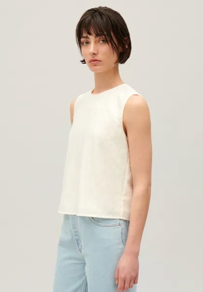 Блуза SANS MANCHES PAILLETTES Claudie Pierlot, слоновая кость