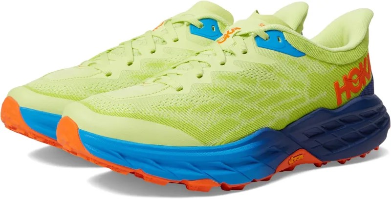 Кроссовки Hoka Men's Speedgoat 5, цвет Citrus Glow/Evening Primrose