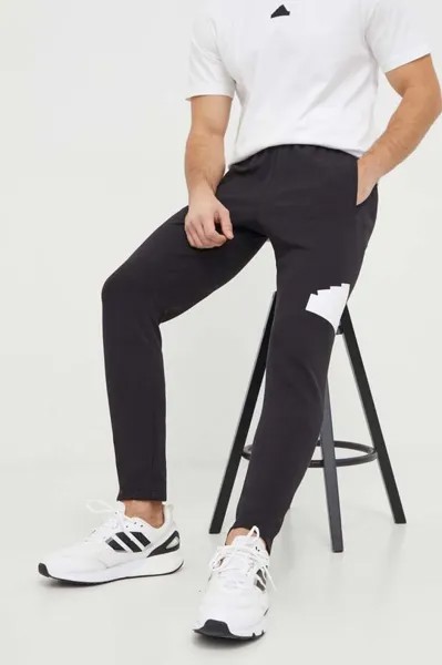 Джоггеры adidas, черный