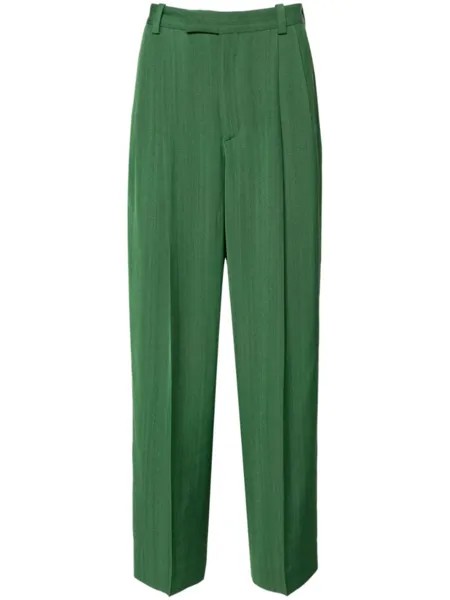 Jacquemus широкие брюки Le Pantalon Titolo, зеленый