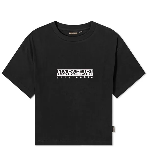 Футболка Napapijri Box Logo Crop Tee