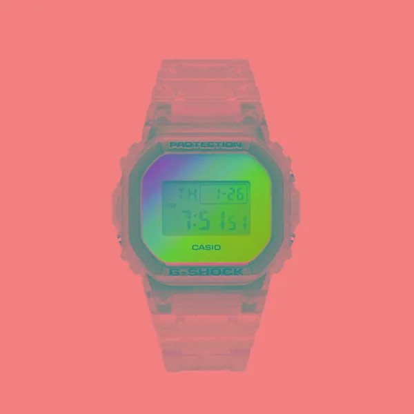 Наручные часы CASIO G-SHOCK DW-5600SRS-7 Iridescent