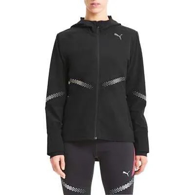 Куртка для бега Puma Runner Id Drycell с капюшоном Женская размер XS Повседневная спортивная одежда