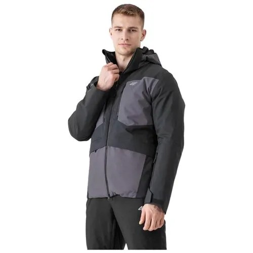 Куртка 4F, водонепроницаемая, герметичные швы, размер L, серый