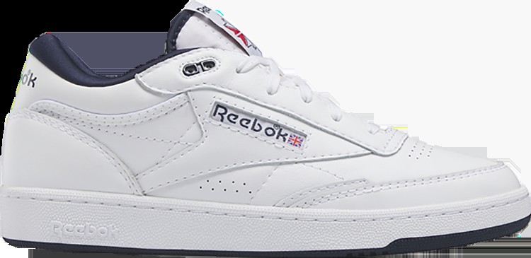 Кроссовки Club C Mid 2 Vintage 'White Vector Navy', белый