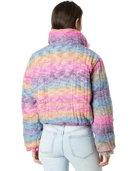 Куртка Blank NYC Sweater Puffer Jacket, цвет Multicolor