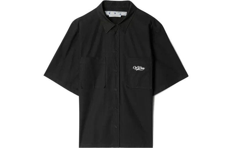 Летняя рубашка Wave Off Off-White, черный