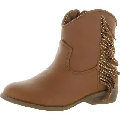 Коричневые сапоги до середины икры Steve Madden Girls Twillaa 13 Medium (B,M) Little Kid 0362