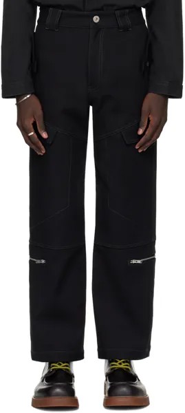Черные тактические брюки-карго Dion Lee, цвет Black