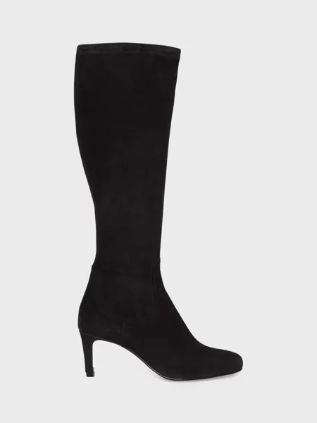 Кожаные эластичные ботинки Lizzie Hobbs, черный