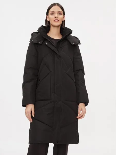 Переходное пальто стандартного кроя Vero Moda, черный