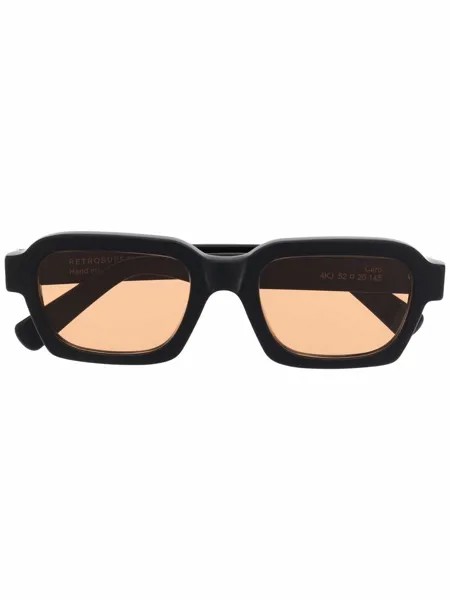 Retrosuperfuture солнцезащитные очки Caro в прямоугольной оправе