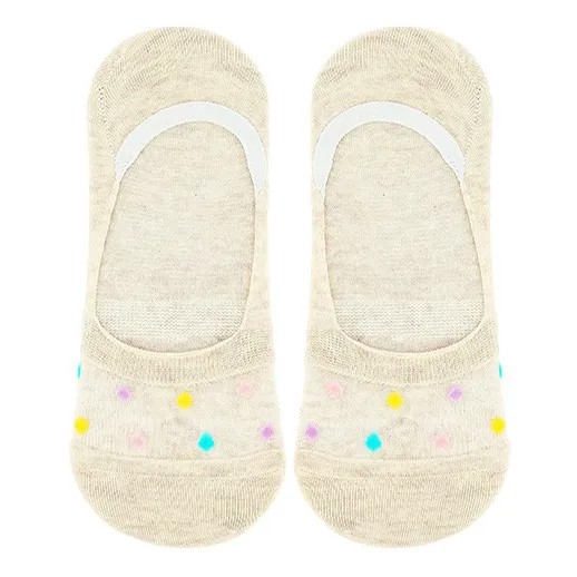 Следки женские Socks бежевые one size