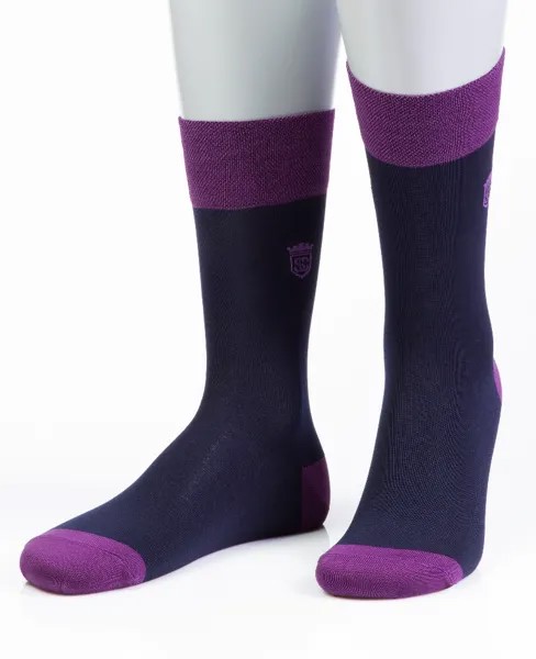 Мужские носки Sergio di Calze, 1 пара, размер 39, фиолетовый
