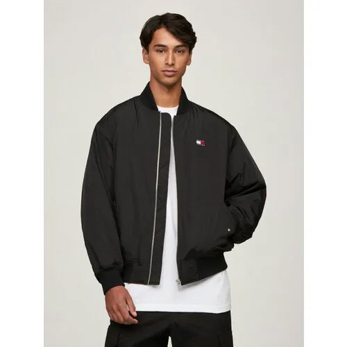 Бомбер Tommy Jeans ENTRY, размер M, черный