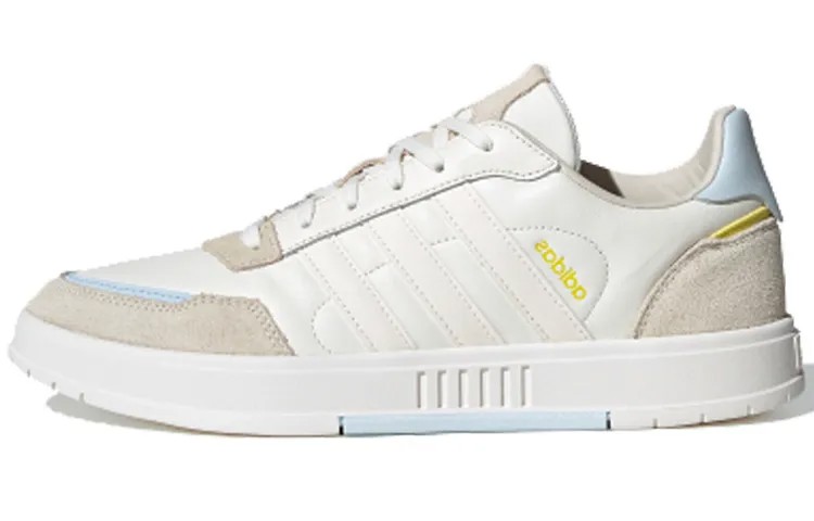 Мужские кроссовки Adidas Neo Courtmaster для скейтбординга Белый/Серый