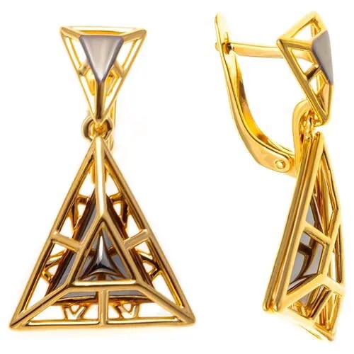 Серебряные серьги Delta с222291пзж
