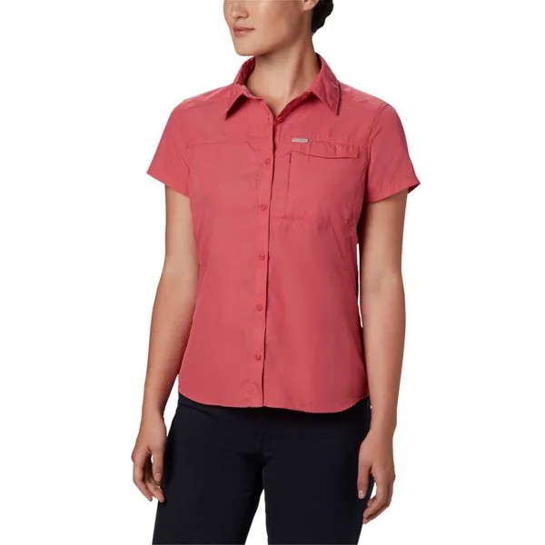 Рубашка с коротким рукавом Columbia Silver Ridge 2.0, розовый