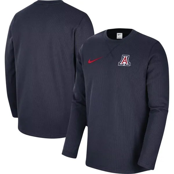 Мужской темно-синий пуловер Arizona Wildcats свитшот Nike