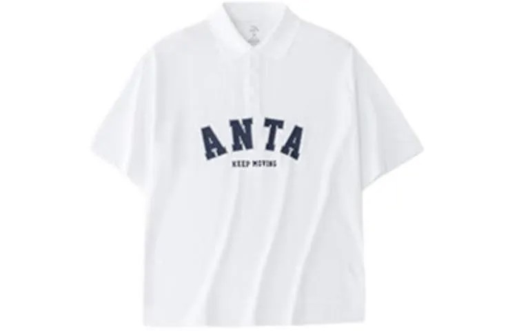Рубашка поло Life Collection Unisex Snowflake White Anta, цвет Snowflake White