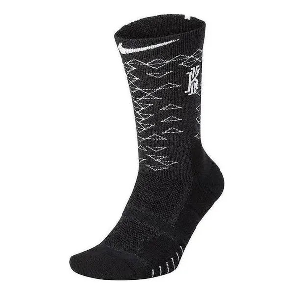 Носки Nike Kyrie Elite Quick Crew Socks 'Black White', черный