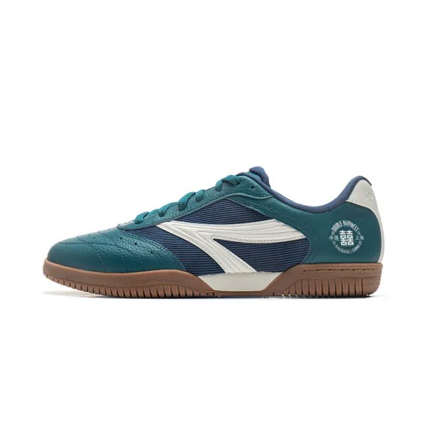 Кроссовки LiNing Table Tennis Series Lifestyle Shoes Unisex Low-top Dragonfly Green Rice White Deep Navy Blue, зеленый
