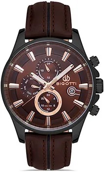 Fashion наручные  мужские часы BIGOTTI BG.1.10439-5. Коллекция Milano