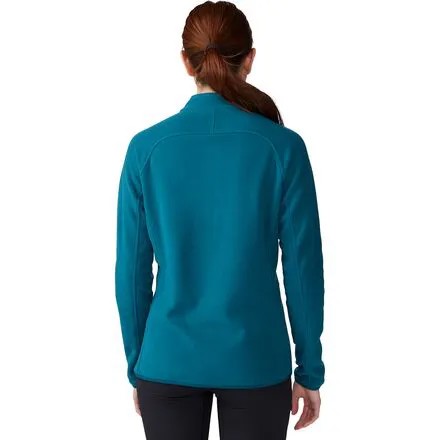Пуловер с молнией 1/4 Microchill женский Mountain Hardwear, цвет Jack Pine