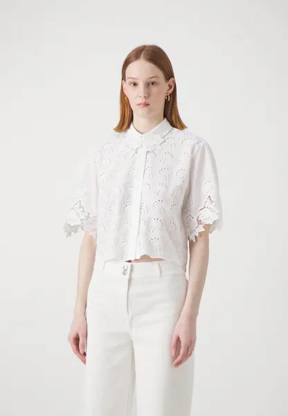 Блузка на пуговицах ALIAS MAX&Co., белый