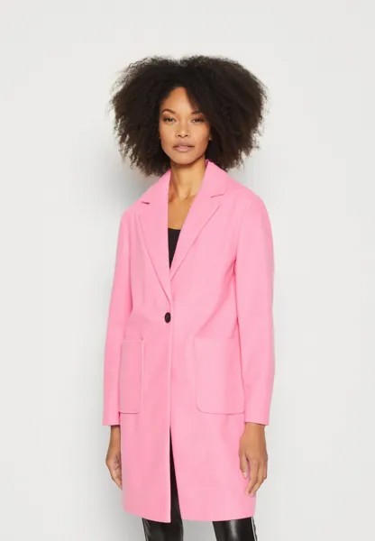 Классическое пальто Marks & Spencer, розовый