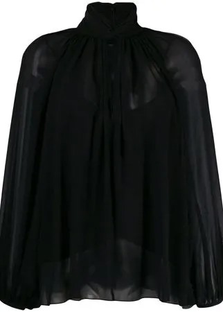 Givenchy блузка с завязкой на воротнике
