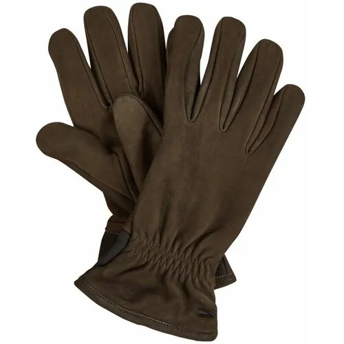 Мужские перчатки Leather Gloves 408260-8G26 темно-коричневый 52/L