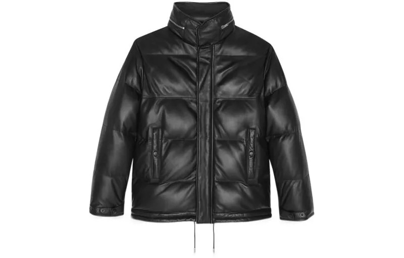 SAINT LAURENT Мужской пуховик, цвет Black