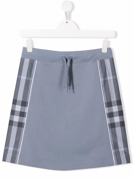 Burberry Kids мини-юбка А-силуэта в клетку Vintage Check