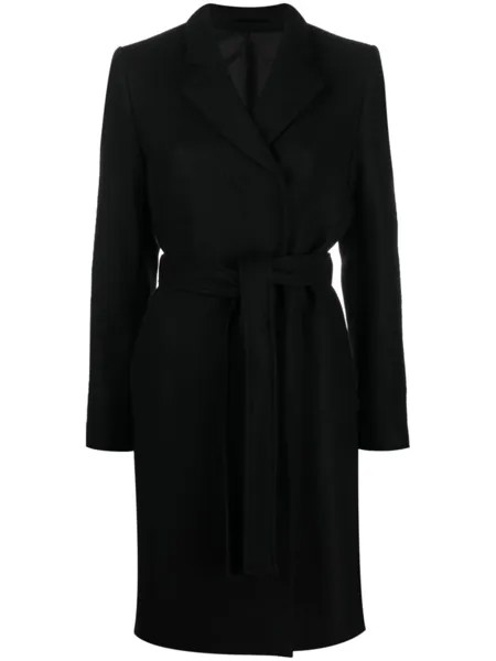 Filippa K однобортное пальто Kaya, черный