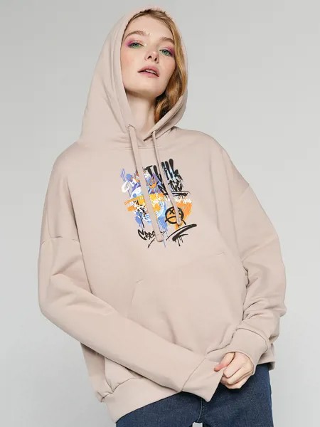 Худи женское ТВОЕ 85036 бежевое XL