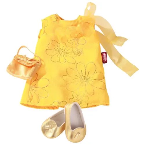 Gotz Платье с аксессуарами для кукол 45 - 50 см 3402194 желтый