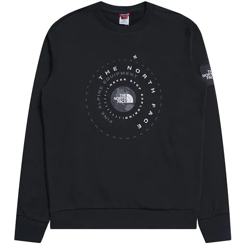 Толстовка The North Face Men's Galahm Graphic Crew Neck Sweatshirt TNF Black / M