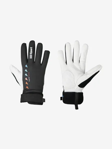 Гоночные перчатки Lillsport, модель Legend Thermo Black, Черный