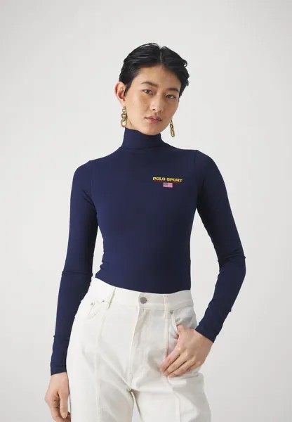 Топ с длинными рукавами LONG SLEEVE BODYSUIT Ralph Lauren, цвет cruise navy