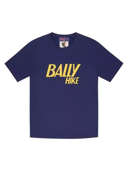 Футболка с логотипом Bally Hike Bally, цвет admiral