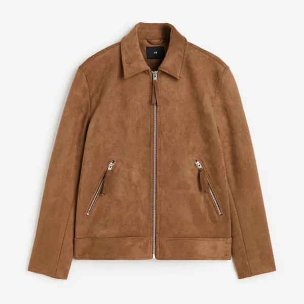 Куртка H&M Regular Fit, светло-коричневый