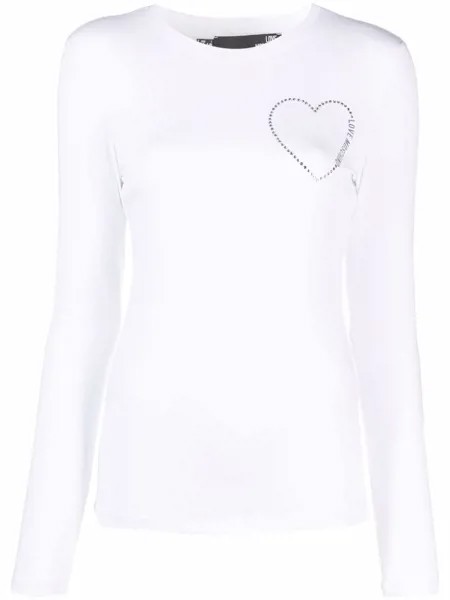 Love Moschino топ с длинными рукавами