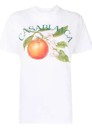 Casablanca футболка La Fleur D'Oranger