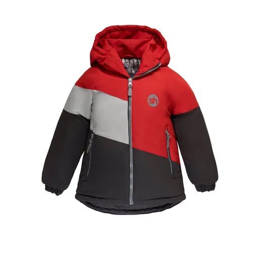 Куртка Sherysheff, размер 152, красный, серый