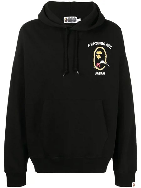 A BATHING APE® худи Japan с вышитым логотипом